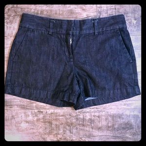 J. Crew dark wash shorts!